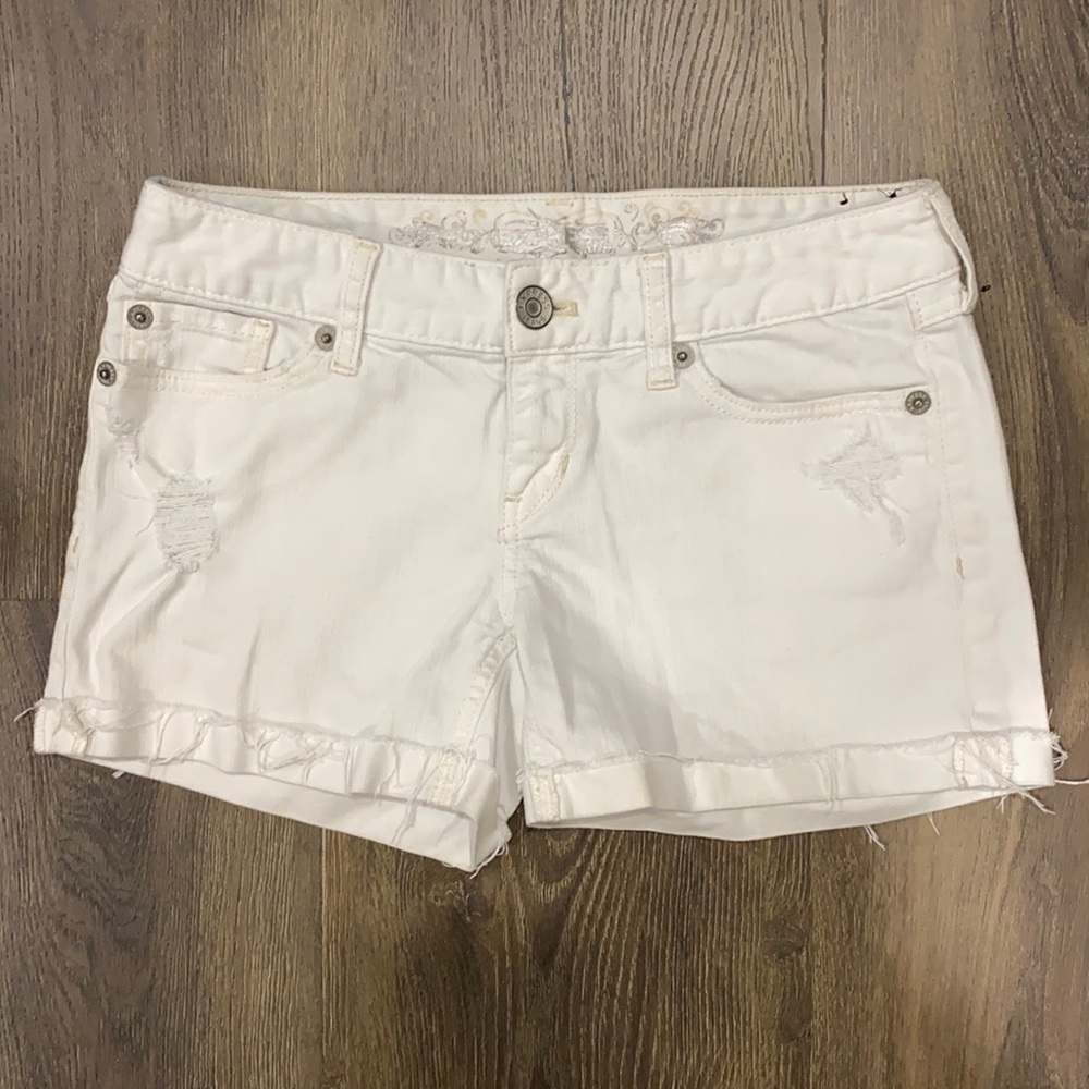 White Express Shorts